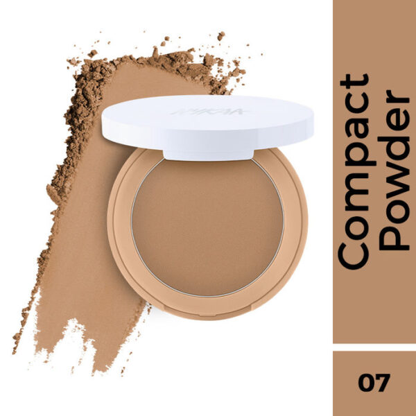 Nykaa All Day Matte 12Hr Oil Control Face Compact Powder With SPF 15 PA ++