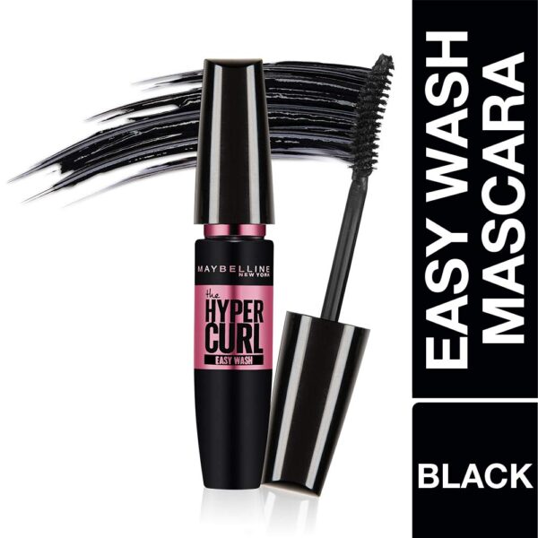 Maybelline New York Fit Me Concealer,25 Medium, 6.8ml & Maybelline New York Hypercurl Mascara Washable, Black, 9.2ml - Image 4