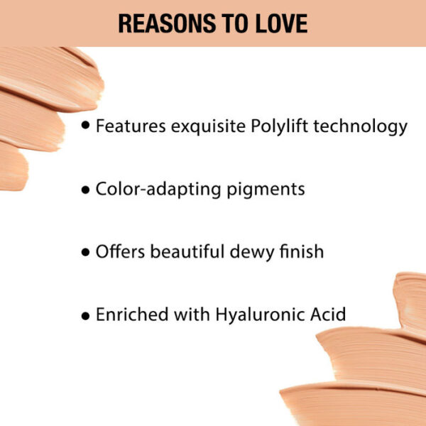 Nykaa Mini SKINgenius Sculpting & Hydrating Dewy Foundation - Warm Sand 03 - Image 3