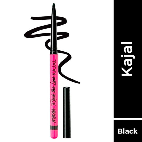 Nykaa Rock the Line Kajal Eyeliner - 001 Jet Black